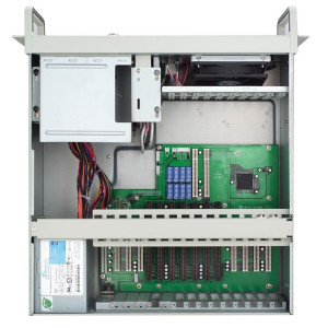 Axiomtek AX61400 4U Rackmount chassis for Full-size SBC & ATX Motherboard, black or beige, w/o power supply